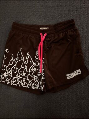 Kill Crew Black Athletic Shorts Men’s or Women’s Unisex